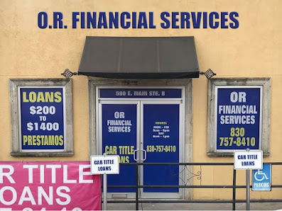 O R Financial Services picture
